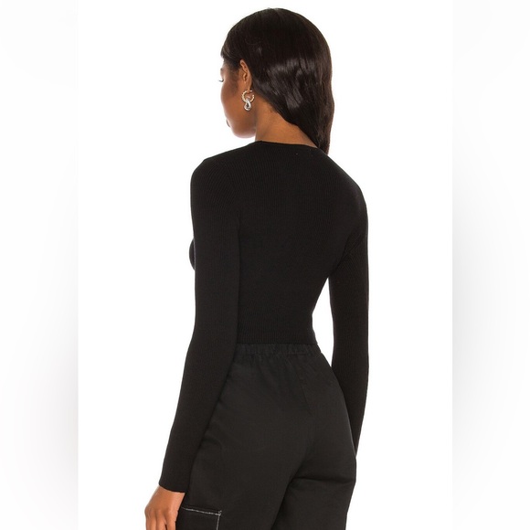 BNWOT Revolve Superdown Tina Lace Up Sweater - Picture 3 of 7